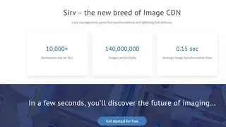 Sirv – Image CDN for E-commerce screenshot