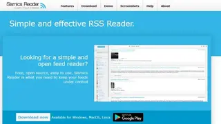 Sismics Reader screenshot