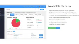 Site Analyzer screenshot