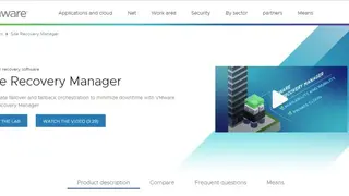 Site Recovery Manager screenshot