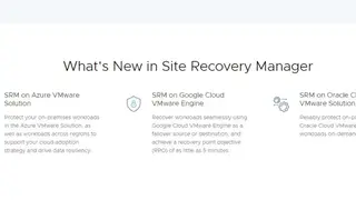 Site Recovery Manager screenshot