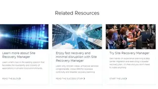 Site Recovery Manager screenshot
