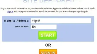 Site Reloader screenshot