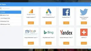 Site123 screenshot