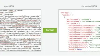 Site24x7 JSON Formatter and Validator screenshot