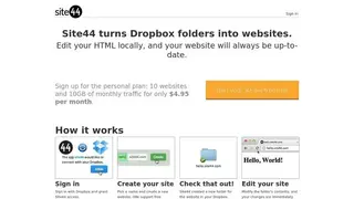 Site44 screenshot