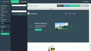 Sitebuilder screenshot