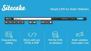 Sitecake screenshot