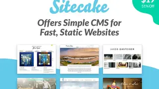 Sitecake screenshot