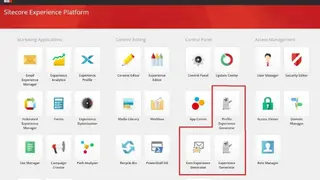 Sitecore screenshot