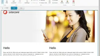 Sitecore Experience Manager (XM) screenshot