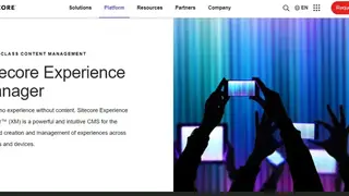 Sitecore Experience Manager (XM) screenshot