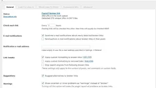 SiteCozy broken link checker screenshot