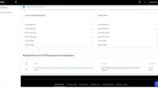 SiteCozy broken link checker screenshot