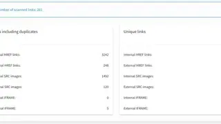 SiteCozy broken link checker screenshot