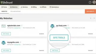 SiteGround Web Hosting screenshot