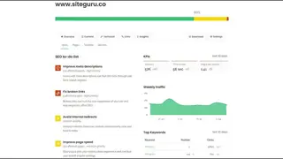 SiteGuru screenshot