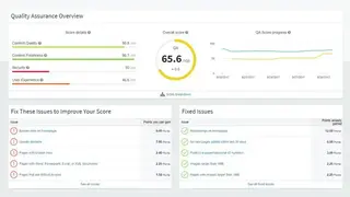 Siteimprove screenshot