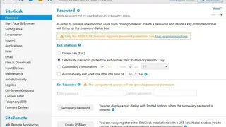 SiteKiosk screenshot