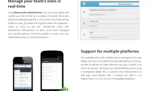 SiteLauncher screenshot