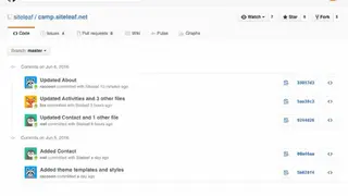 Siteleaf screenshot