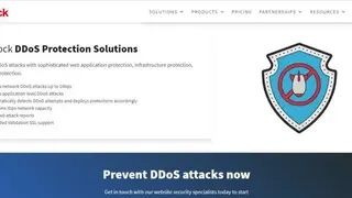 SiteLock DDoS screenshot