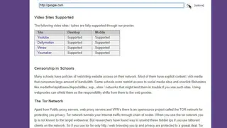 Sitenable screenshot