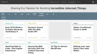 Sitepoint screenshot