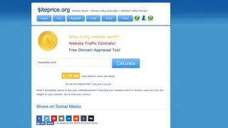 Siteprice screenshot