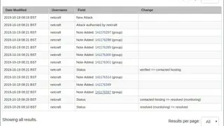 SiteReport NetCraft screenshot