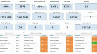 Sitespeed screenshot