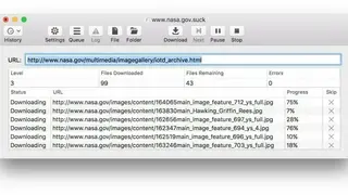 SiteSucker screenshot