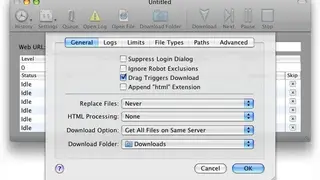 SiteSucker screenshot