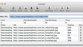 SiteSucker screenshot