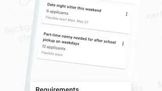 Sittercity screenshot