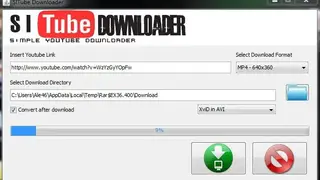 SITube Downloader screenshot