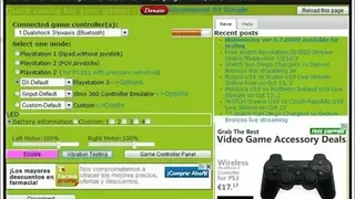 Sixaxis Controller screenshot