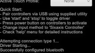 Sixaxis Controller screenshot