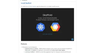 Skaffold screenshot