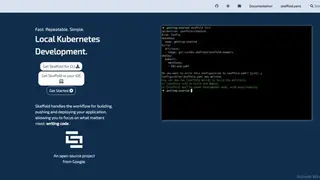 Skaffold screenshot