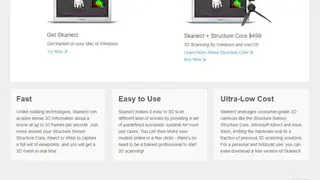 Skanect screenshot