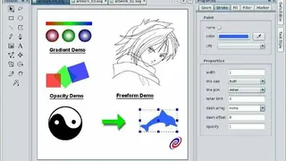 Sketsa SVG Editor screenshot