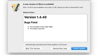 Skim screenshot