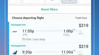 SKIPLAGGED — FLIGHTS & HOTELS screenshot