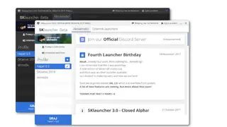 SKlauncher screenshot