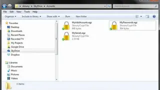 SkounyCrypt screenshot