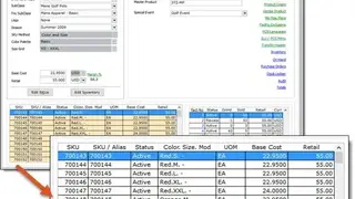 SkuGrid screenshot