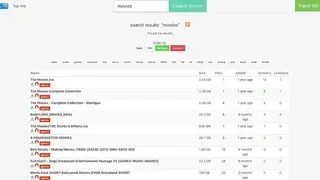 Sky torrents screenshot