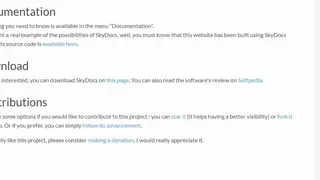 SkyDocs screenshot