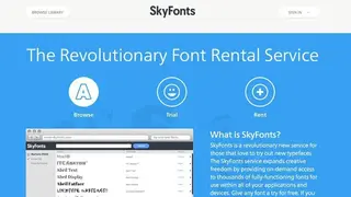 SkyFonts screenshot